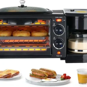 Horno eléctrico 3 en 1